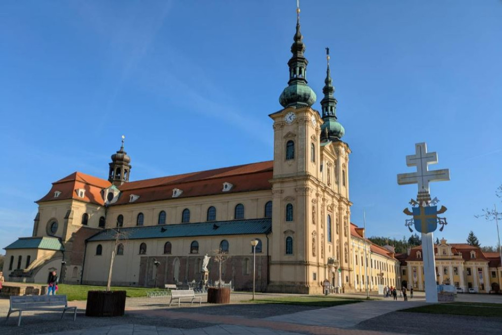 La maestosa Basilica dell'Assunzione della Vergine Maria e dei Santi Cirillo e Metodio a Velehrad