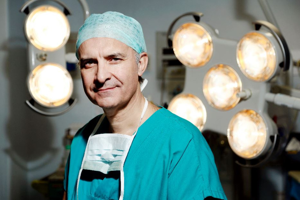 Il professor Pietro Mortini - Ufficio stampa San Raffaele / Andrea Raffin