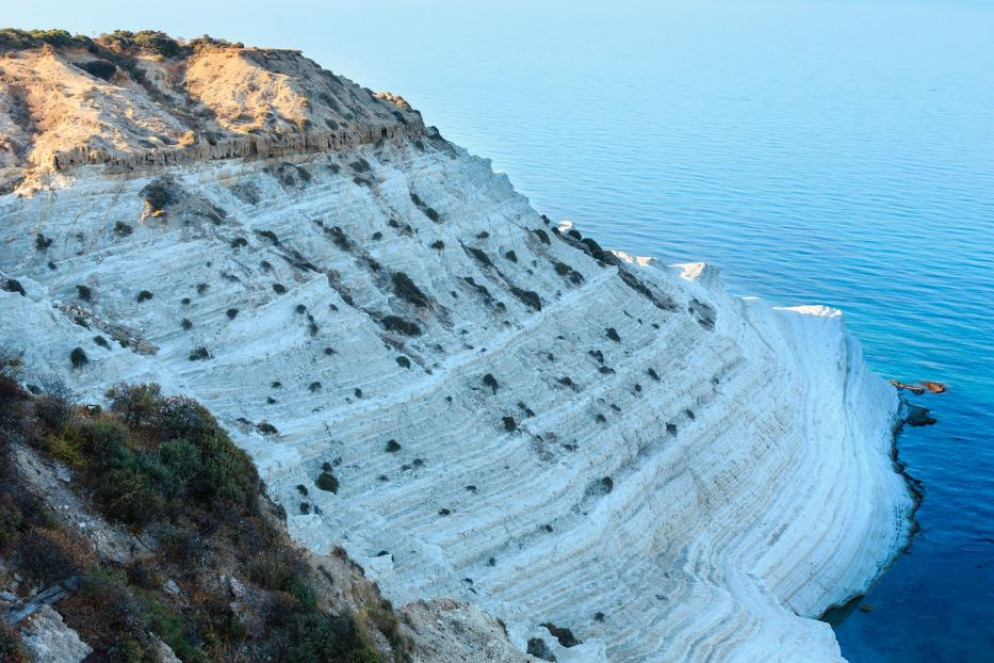 La suggestiva scogliera bianca della Scala dei Turchi, in provincia di Agrigento - Icp/Yuriy Brykaylo