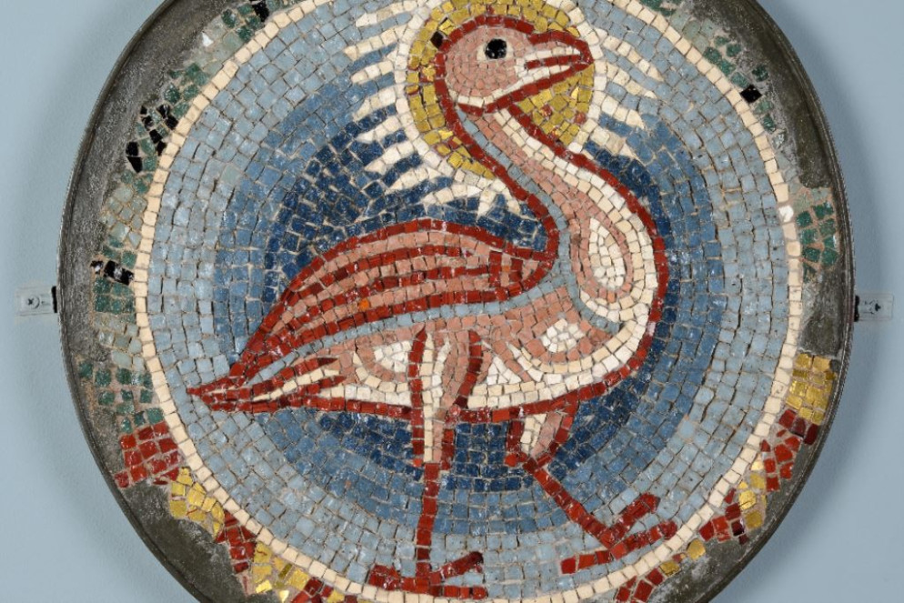 “Fenice”, mosaico - Museo di Roma