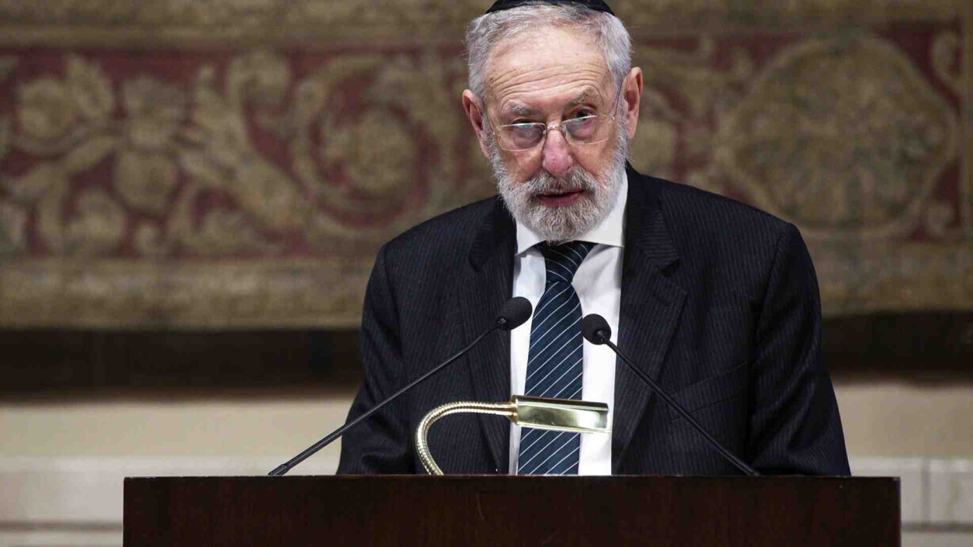 Il rabbino Di Segni apre a Leone XIV: "Mostra buona volontà"