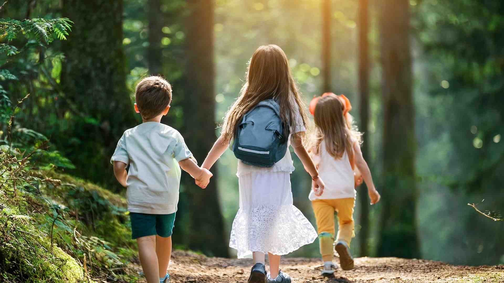 Stare nella natura insegna ai bambini a coltivare se stessi