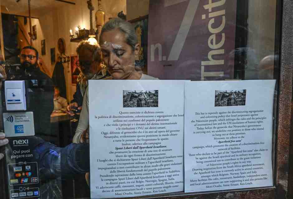 L'ossessione anti-israeliana è un pregiudizio persecutorio