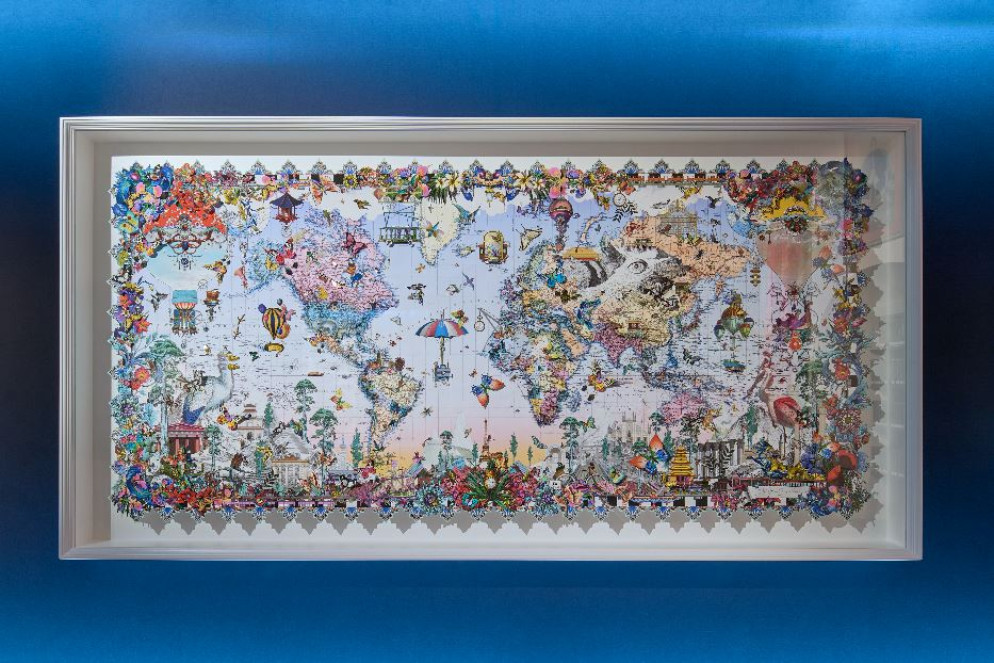 Un'opera di Kristjana S Williams ispirata al Fondo Poma della Biblioteca Apostolica Vaticana - © Biblioteca Apostolica Vaticana