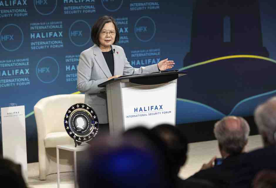 Il gran discorso di Tsai all’Europa