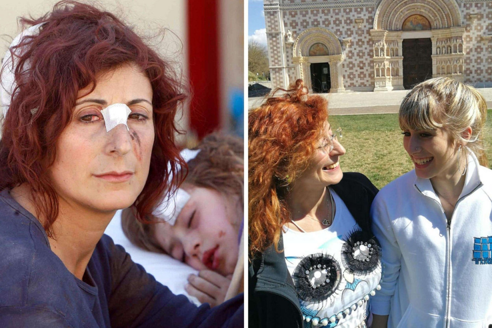 Stefania e Sara Luce (Foto Ansa)