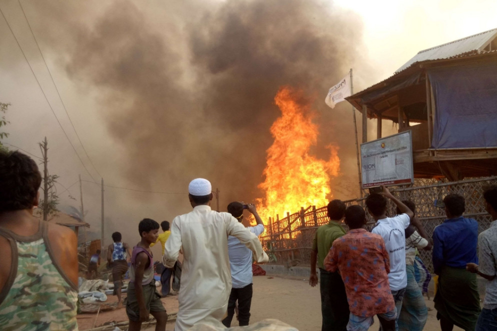 Quello di ieri è stato il terzo incendio in pochi giorni. E il più devastante - Reuters