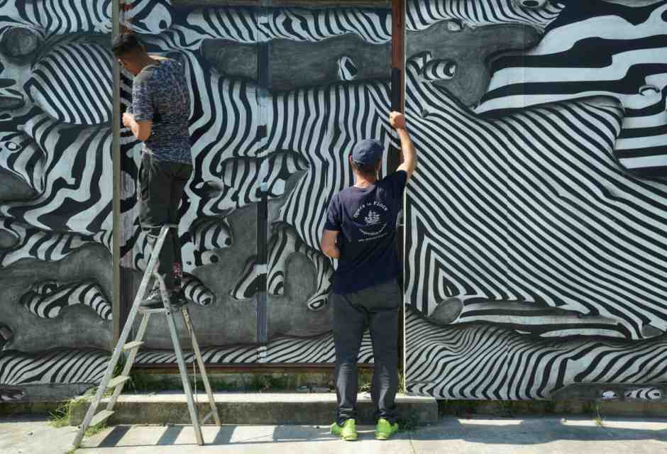 L’arte vi farà (un po’) liberi. Storia di un bel murale nel carcere di Opera