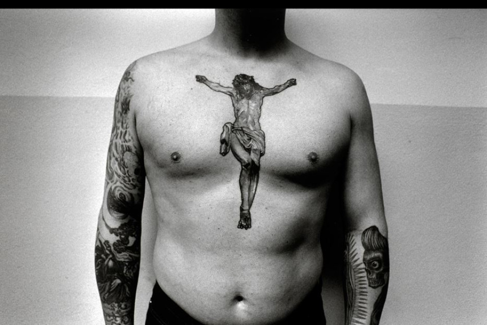 Un'immagine tratta dal volume "Canton Mombello - Gente di carcere" a cura di Renato Corsini, Marco Serra Tarantola Editore - Ansa