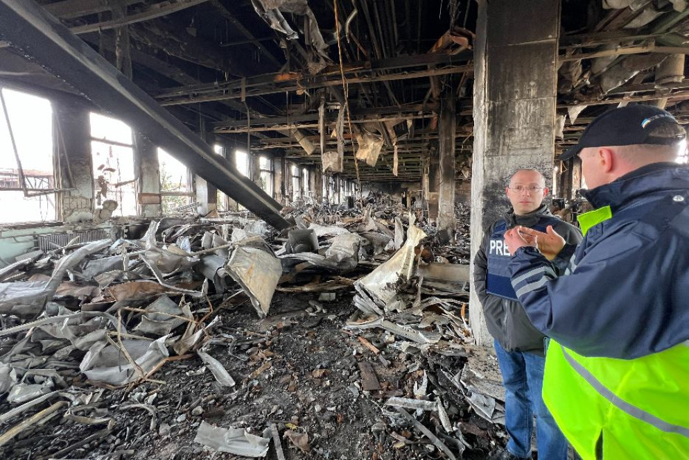 La stamperia di Kharkiv in cui è piombato un missile russo e in cui sono morti cinque dipendenti - Avvenire