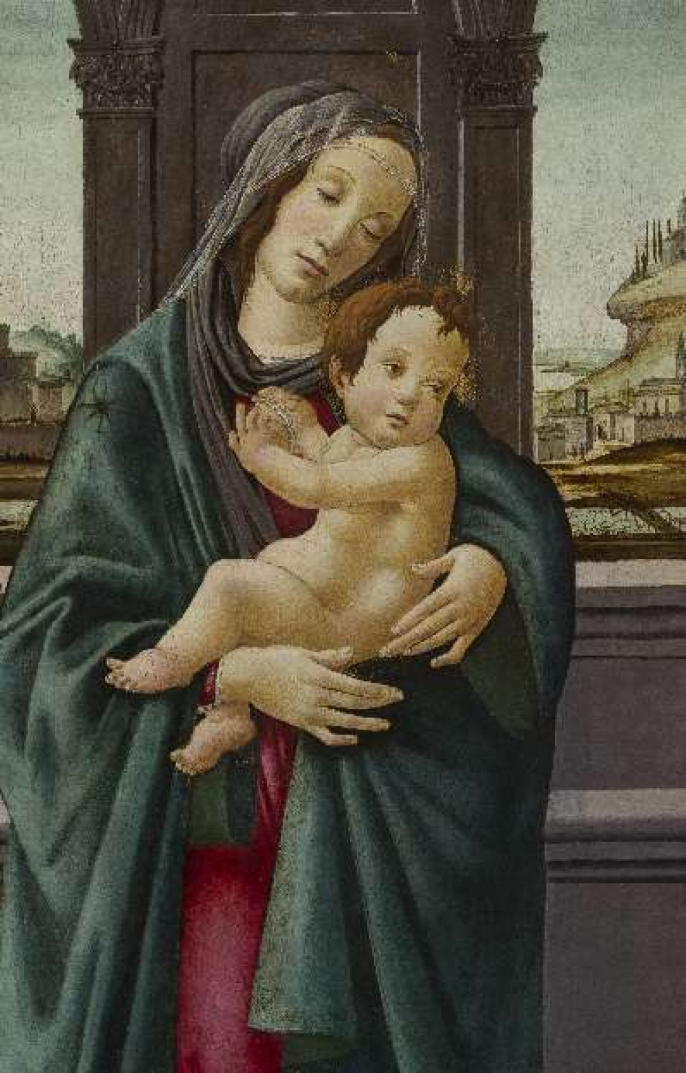 Sandro Botticelli, Madonna con Bambino - .
