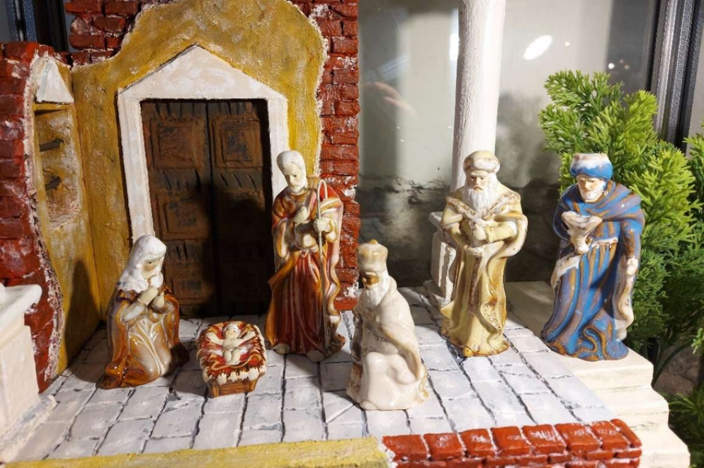 Un presepe in mostra nella rassegna "Natale nel mondo" nella Basilica di Maria Santissima delle Grazie a San Giovanni Valdarno (AR) - Avvenire