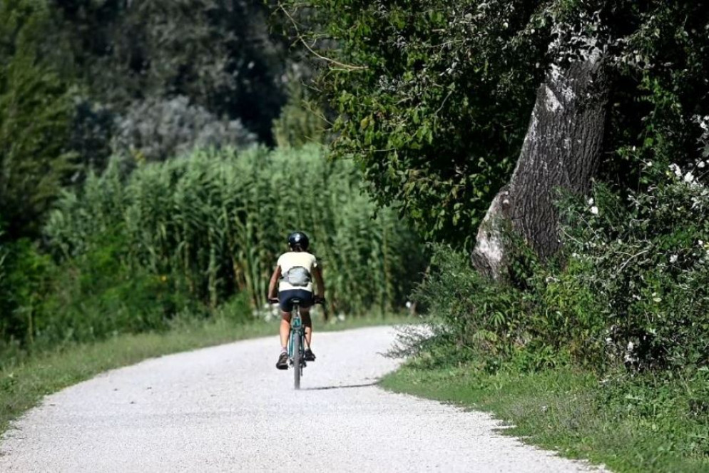 Un tratto della ciclopedonale Puccini a Lucca - © Comune di Lucca - turimo.lucca.it