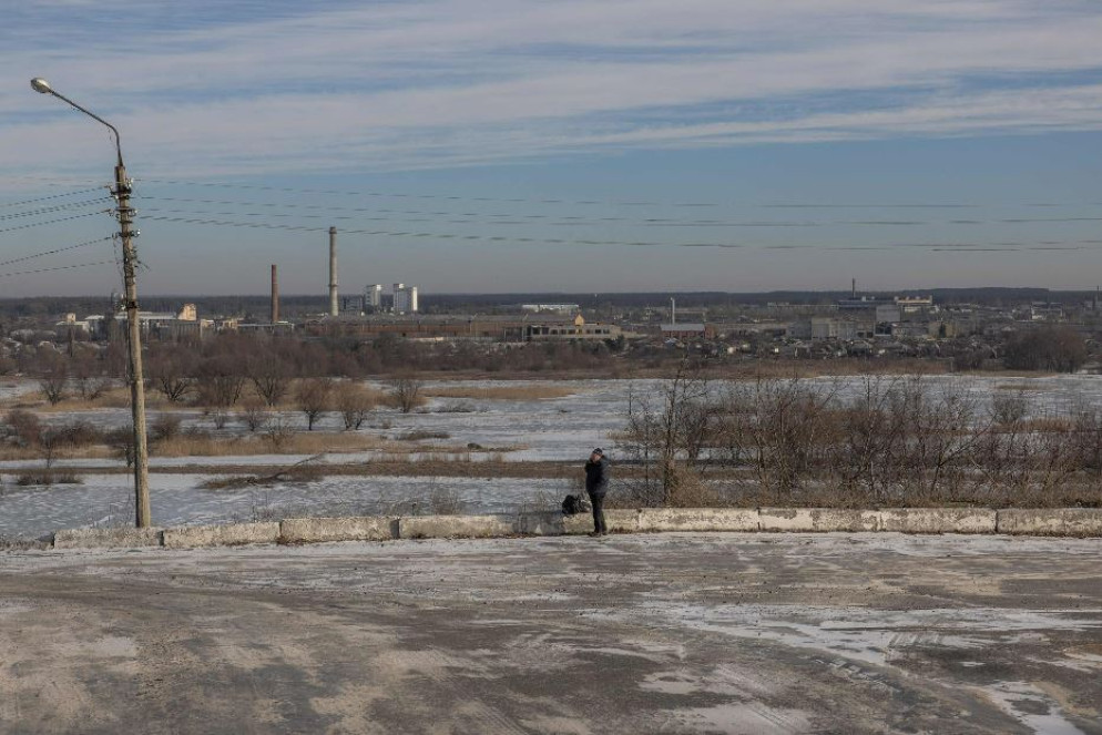 Kupiansk, nella regione di Kharkiv, città su cui punta l'esercito russo - Ansa