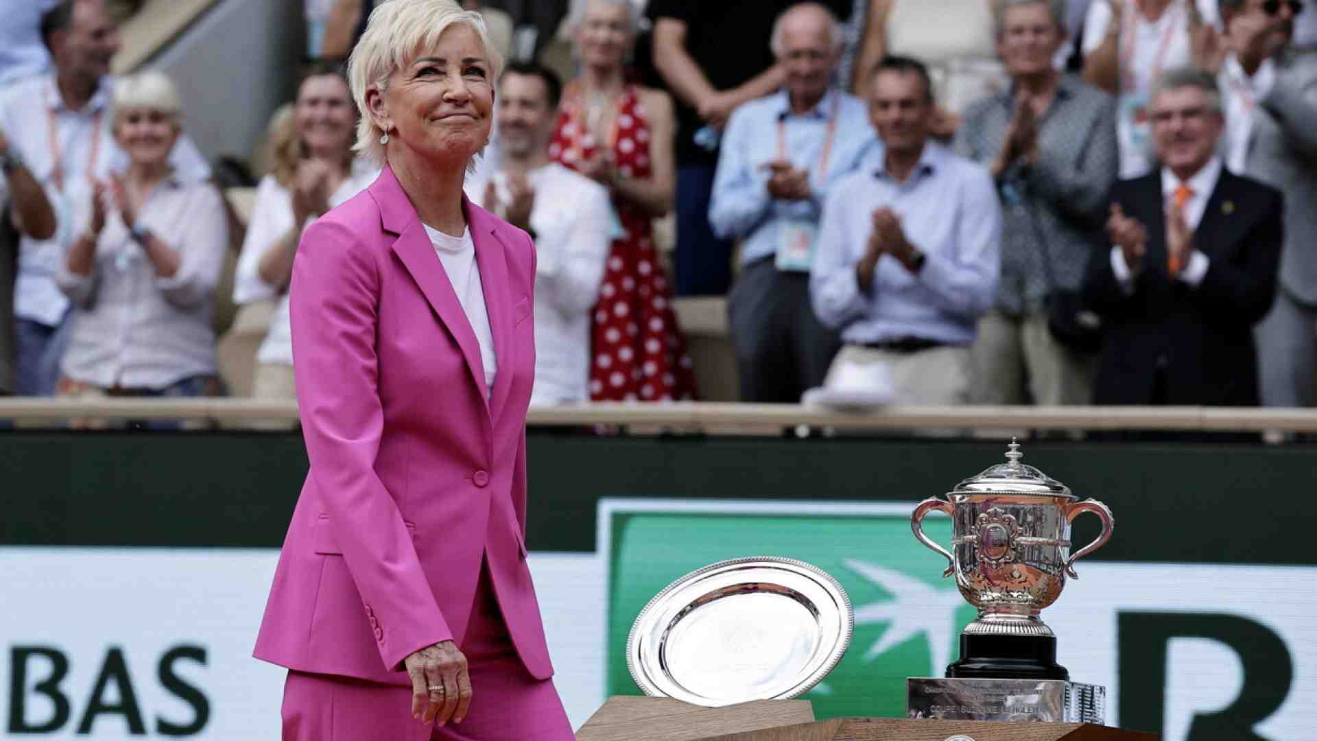 Chris Evert incantata dal tennis di Sinner e Paolini