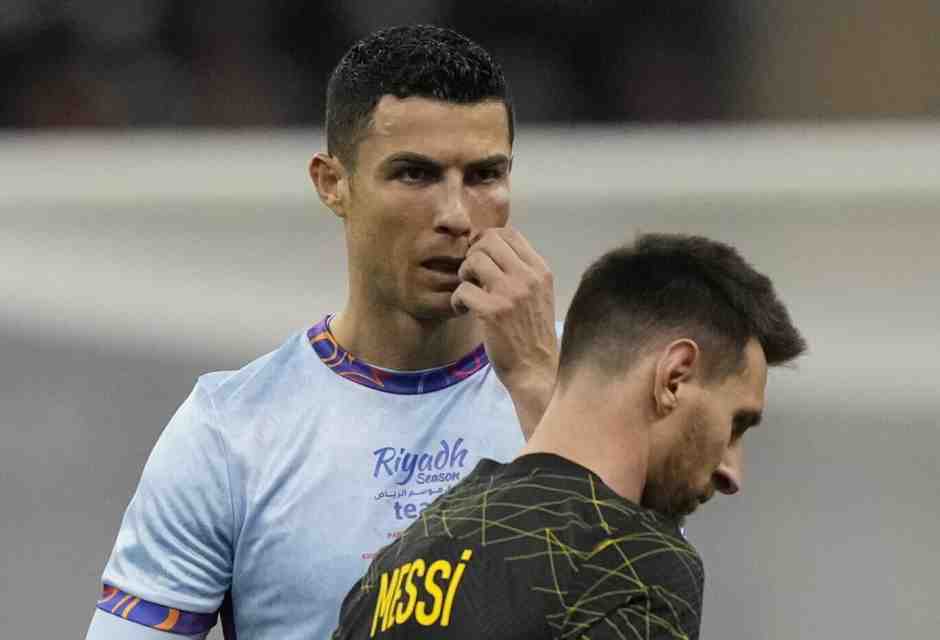 Cristiano Ronaldo e Lionel Messi, condannati a giocare in eterno