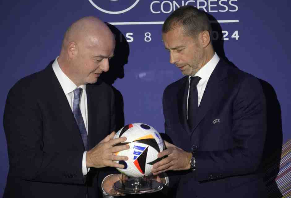 La guerra di potere tra Fifa e Uefa