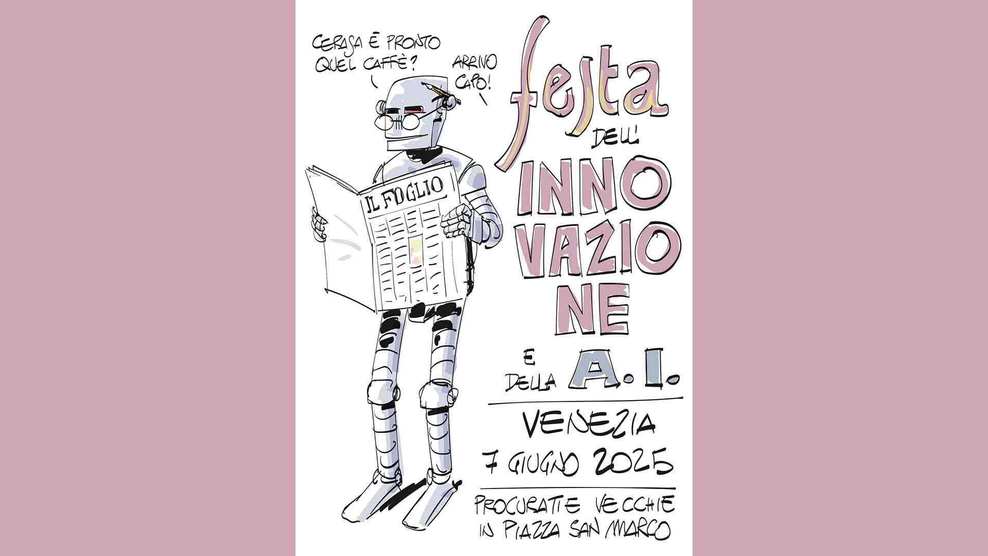 Chi sarà con noi a Venezia alla Festa dell'Innovazione 2025