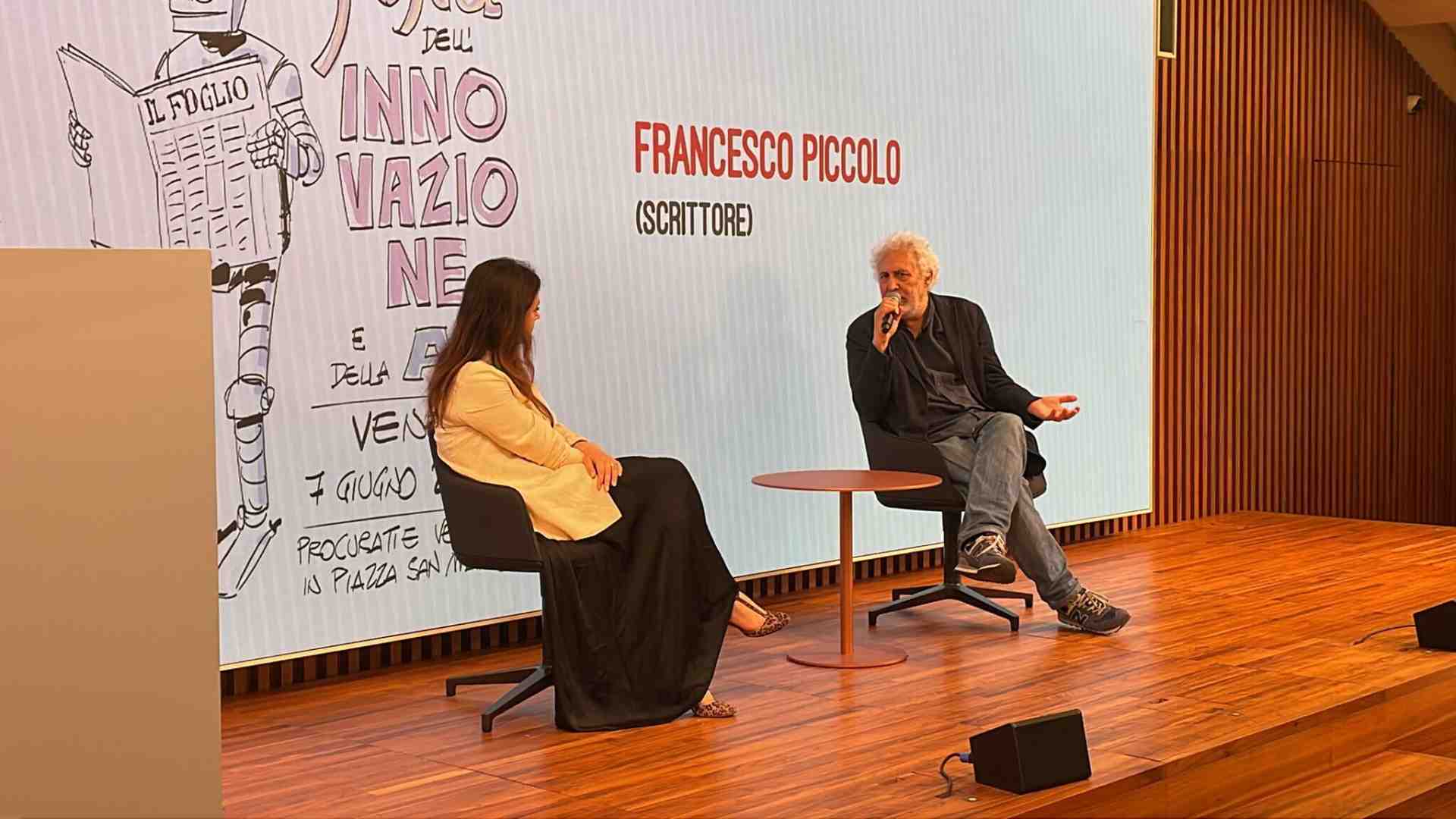Gli uomini e la letteratura. Conversazione con Francesco Piccolo