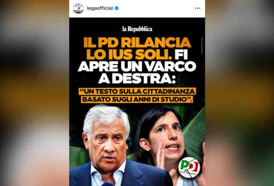 Lega e Forza Italia litigano sulla cittadinanza. Nevi (FI): "Noi per lo Ius Scholae. No attacchi dagli alleati"