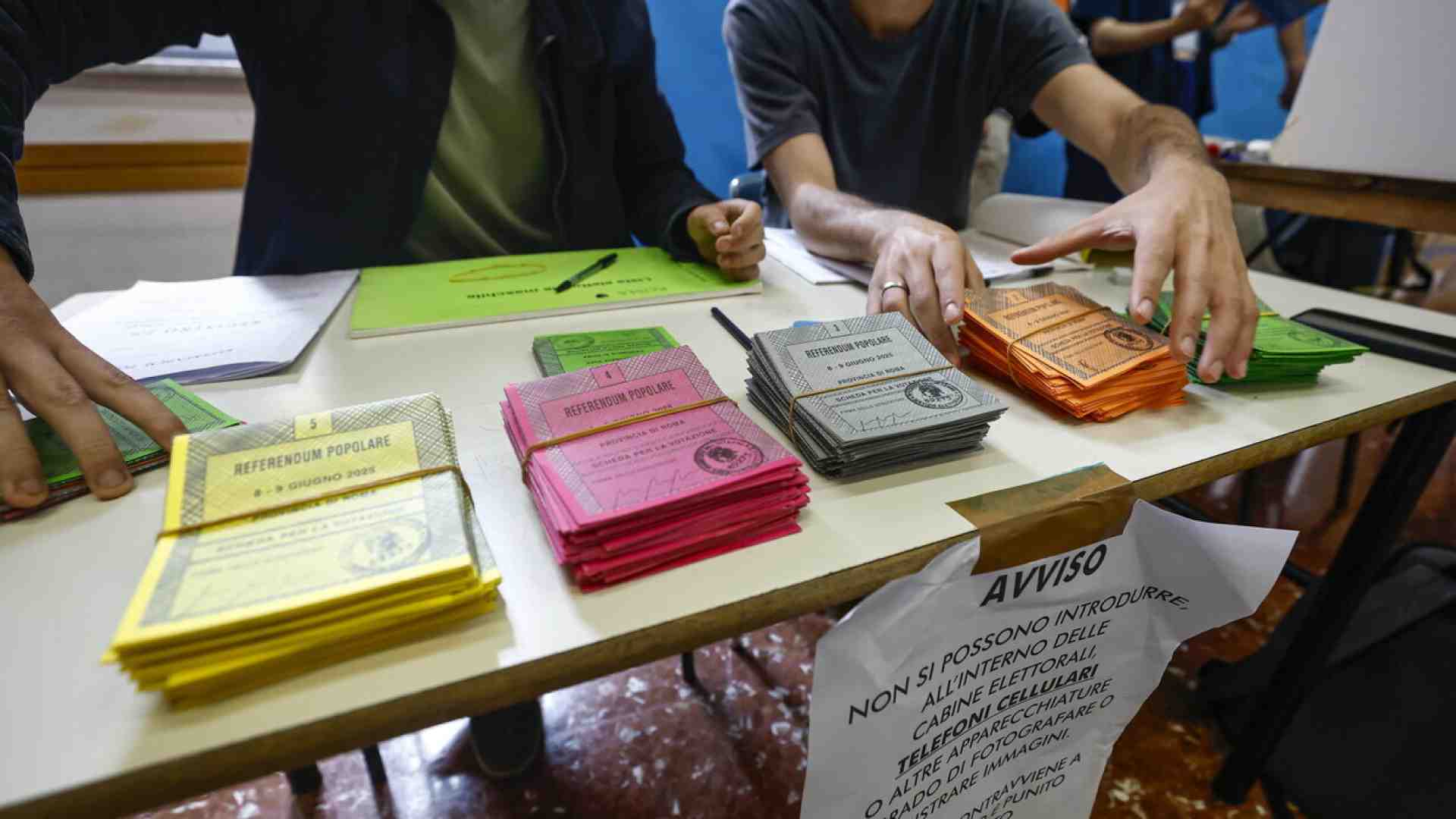 I risultati dei referendum quesito per quesito