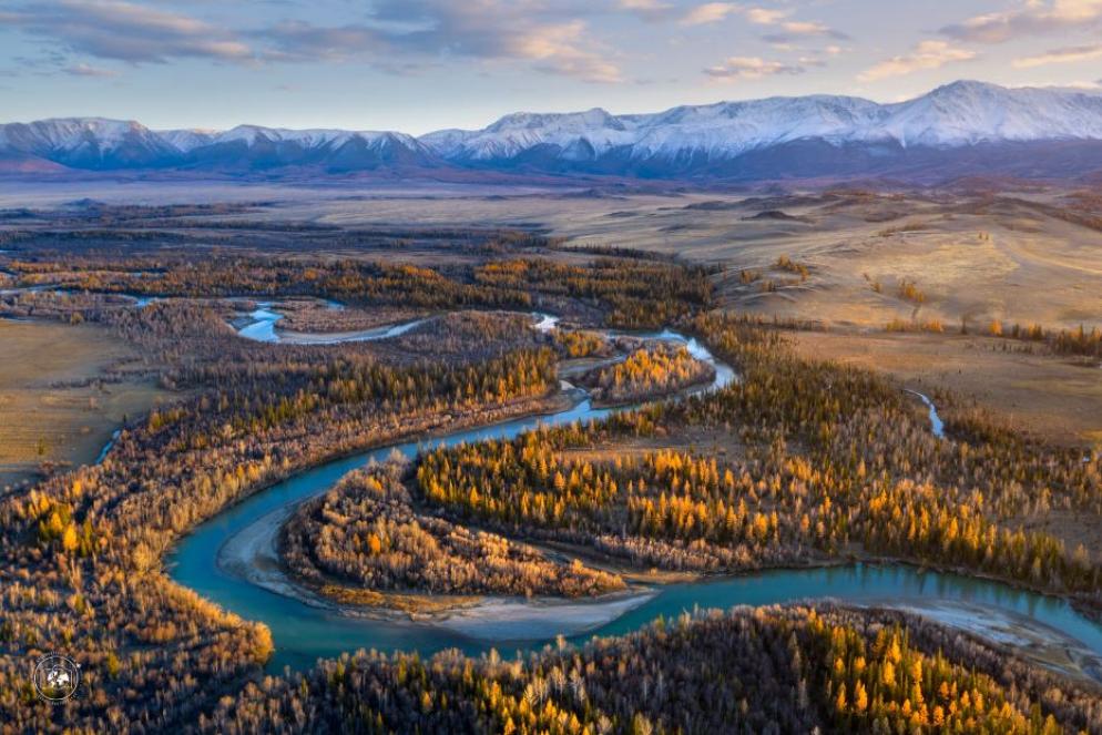 I meandri del fiume Chuya