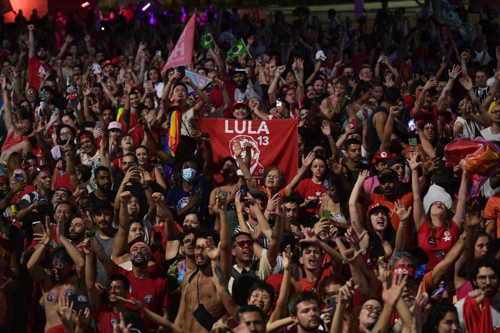 La folla di Lula - Ansa