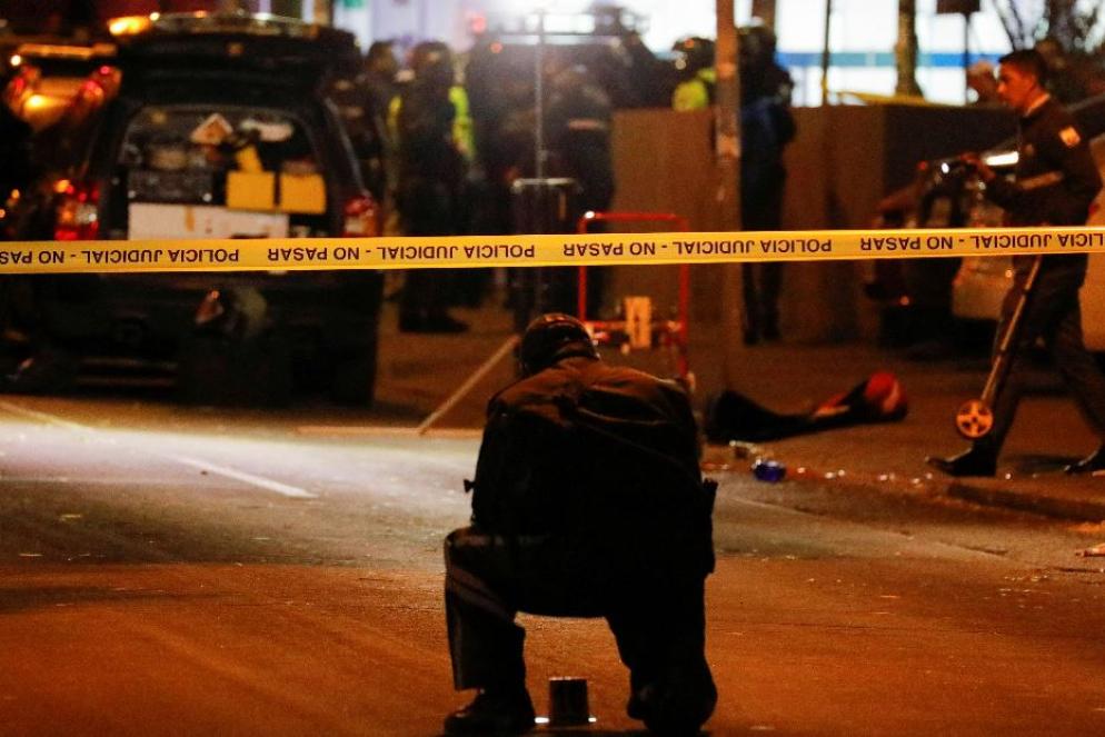 La zona dell'attacco nella capitale Quito - Reuters