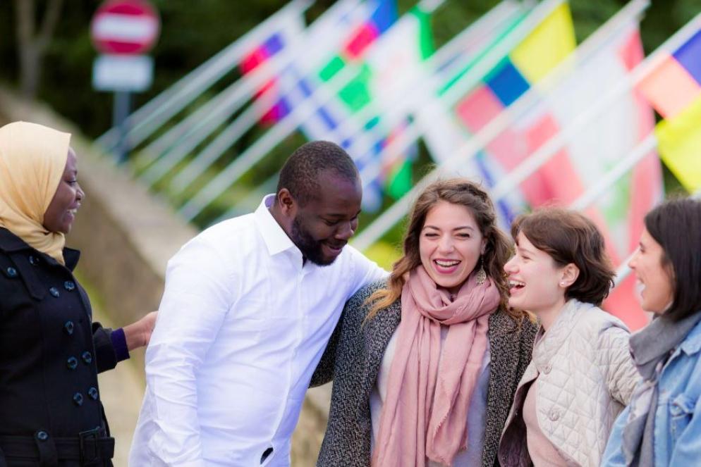 Gli studenti di Rondine, realtà fondata nell'Aretino da Franco Vaccari, che provengono da Paesi in guerra tra loro
