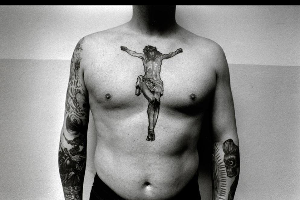 Un'immagine tratta dal volume "Canton Mombello - Gente di carcere" a cura di Renato Corsini, Marco Serra Tarantola Editore - Ansa