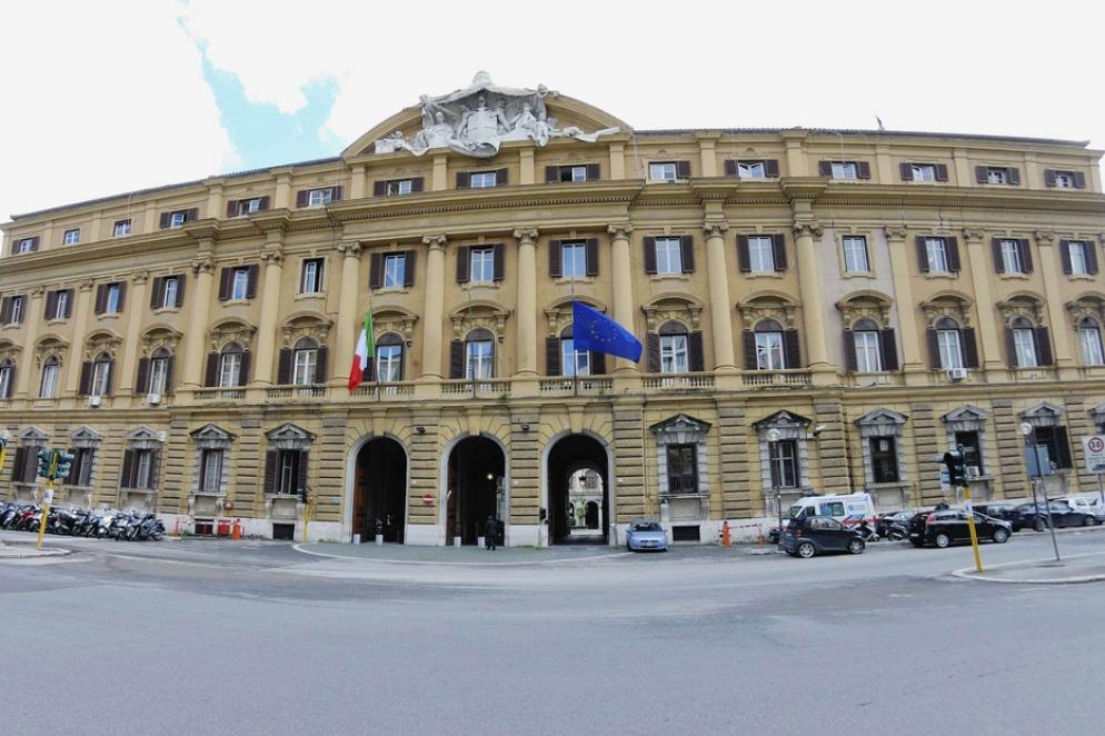 Il palazzo del ministero del Tesoro, a Roma - MEF