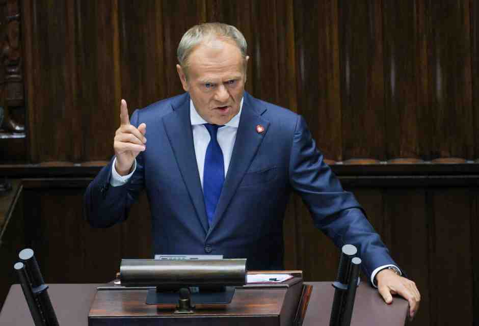 L’azzardo di Tusk al Parlamento polacco