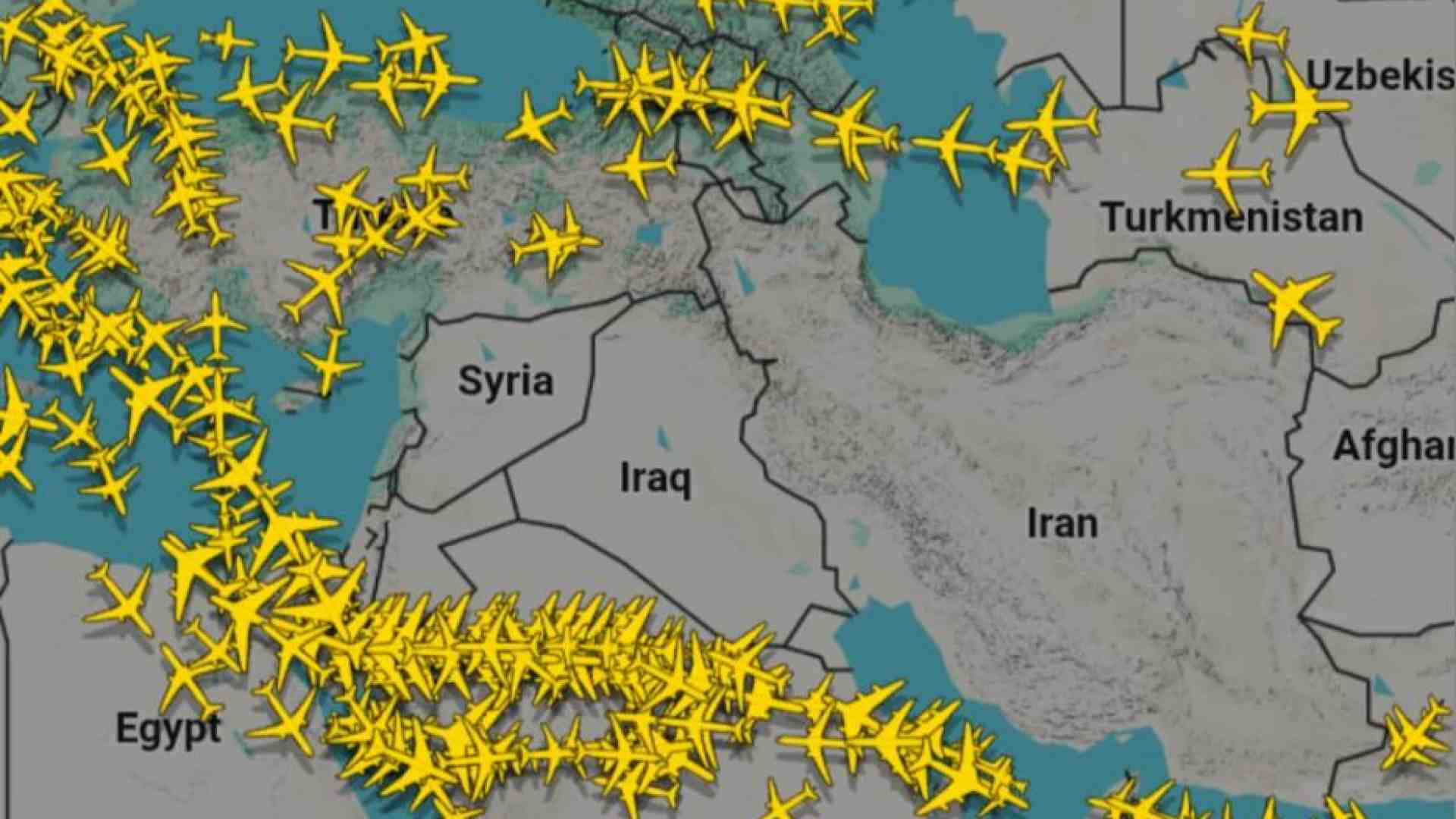 Il “buco nero” nei cieli del Medio Oriente