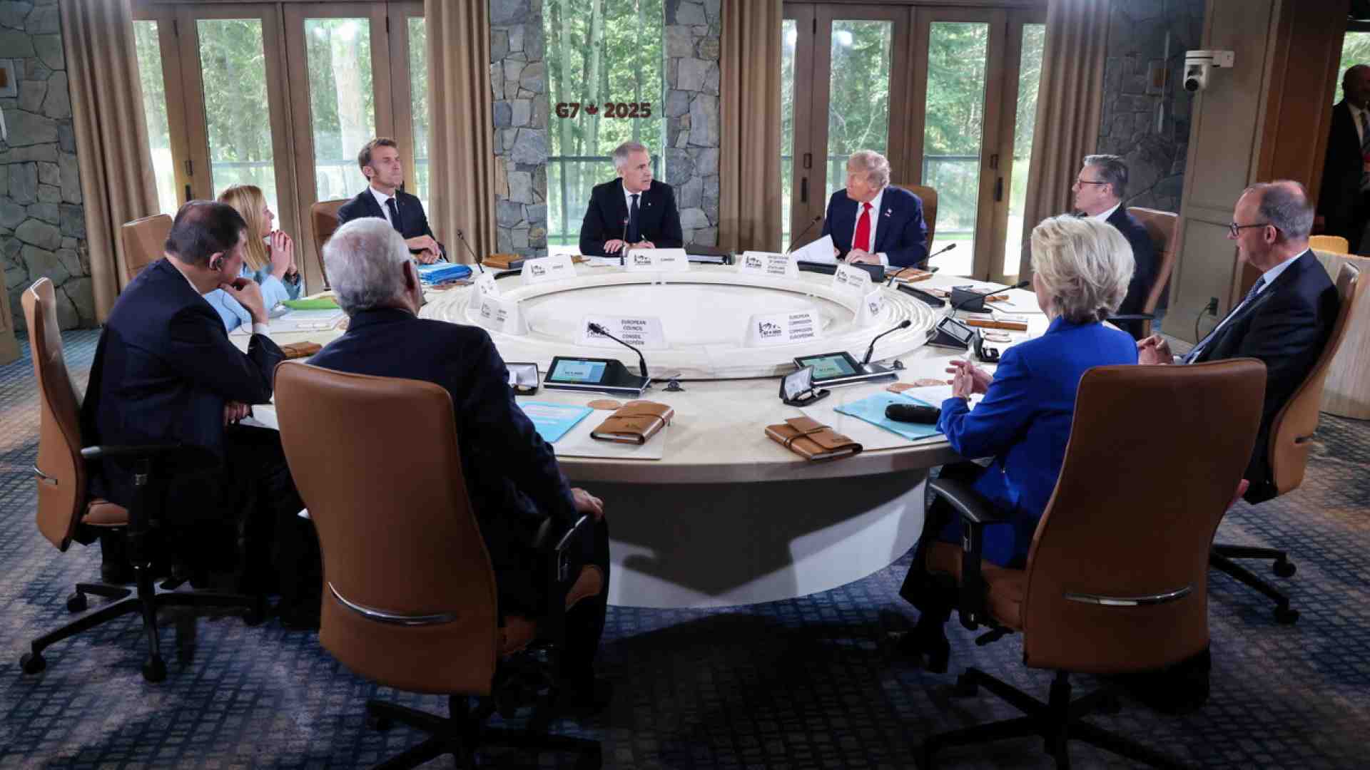 Il G7 si scontra con Trump e su Trump
