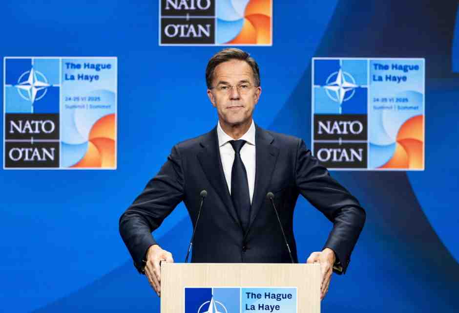 Rutte: “Il percorso dell'Ucraina verso la Nato è irreversibile. Trump? Si merita le lodi”