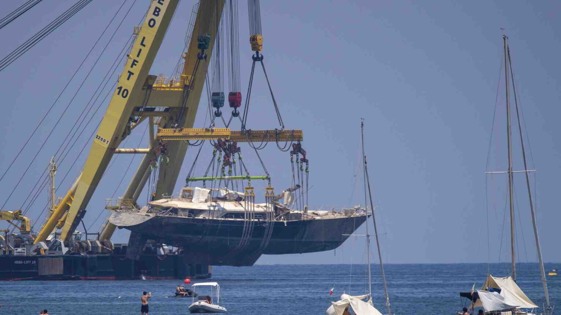 Il relitto recuperato del Bayesian alimenta più misteri di quelli che risolve