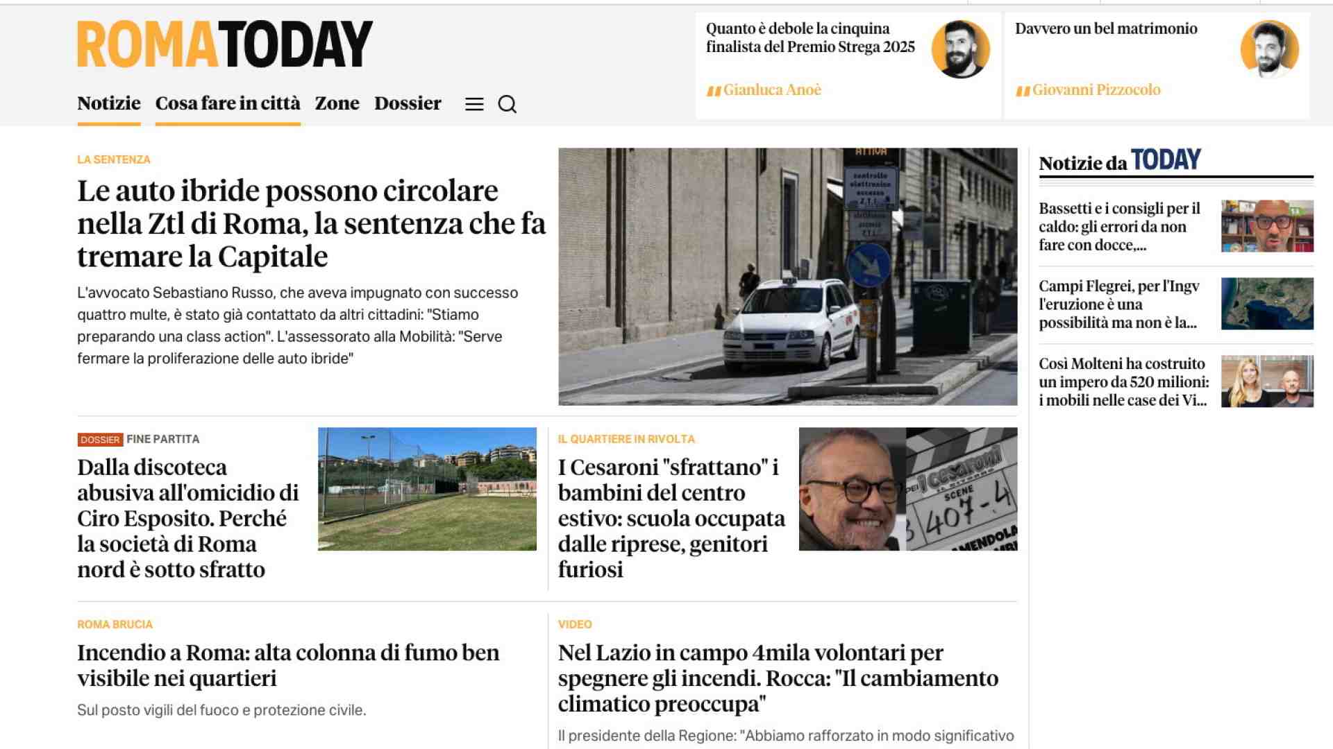 Roma Today soppianta Messaggero e Repubblica