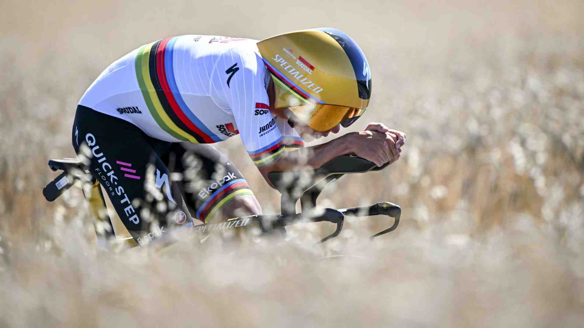 Tour de France, l'ellissi perfetta di Remco Evenepoel