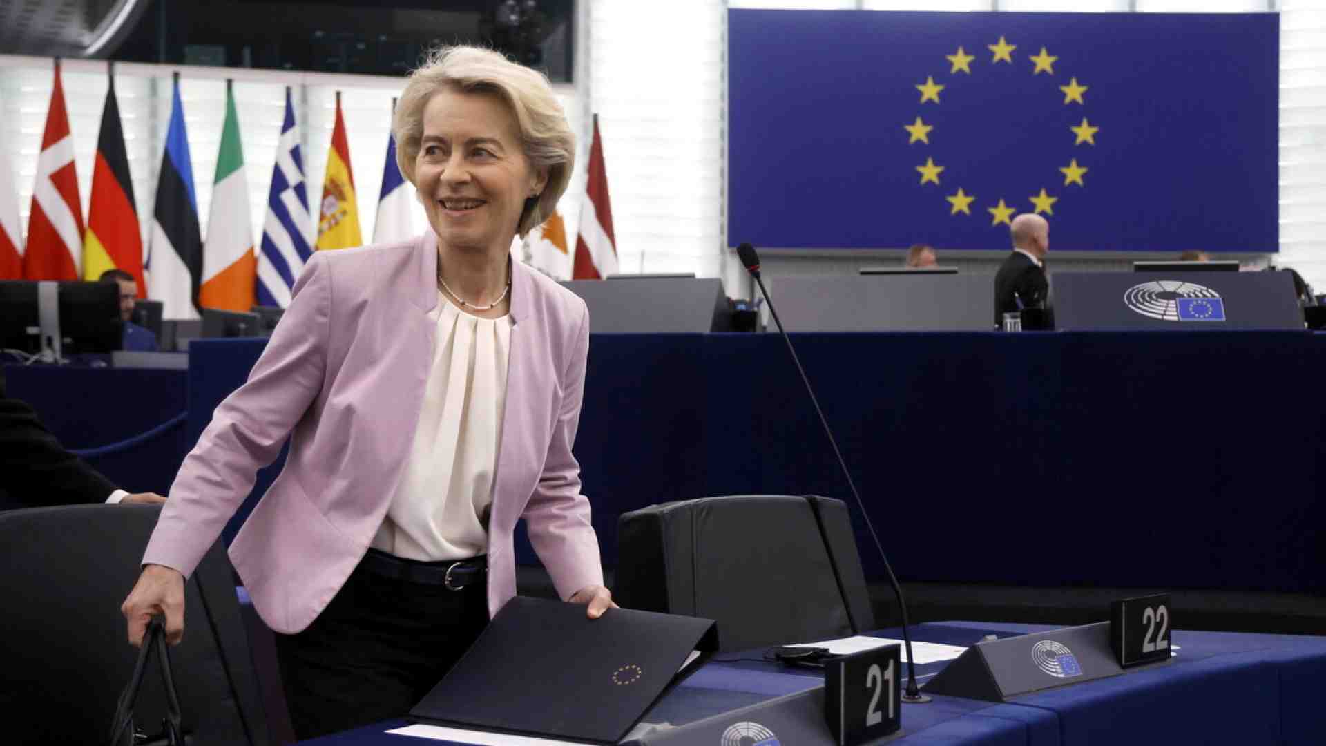 Il Parlamento europeo respinge la mozione di sfiducia a von der Leyen