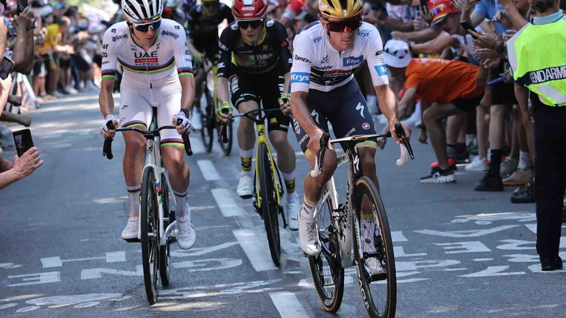 Conferme e promesse al Tour de France. A Mûr-de-Bretagne vince Tadej Pogacar