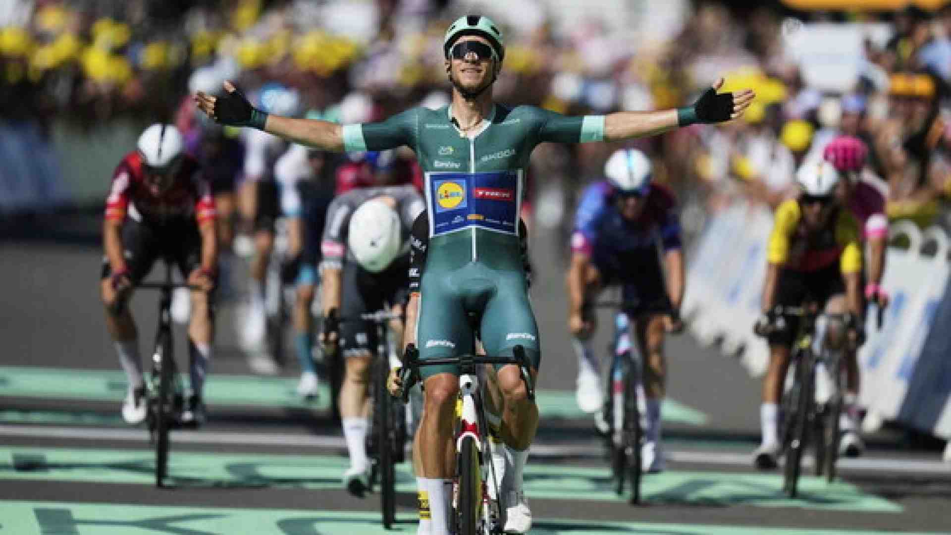 Al Tour de France, Jonathan Milan ha dilatato il tempo della volata