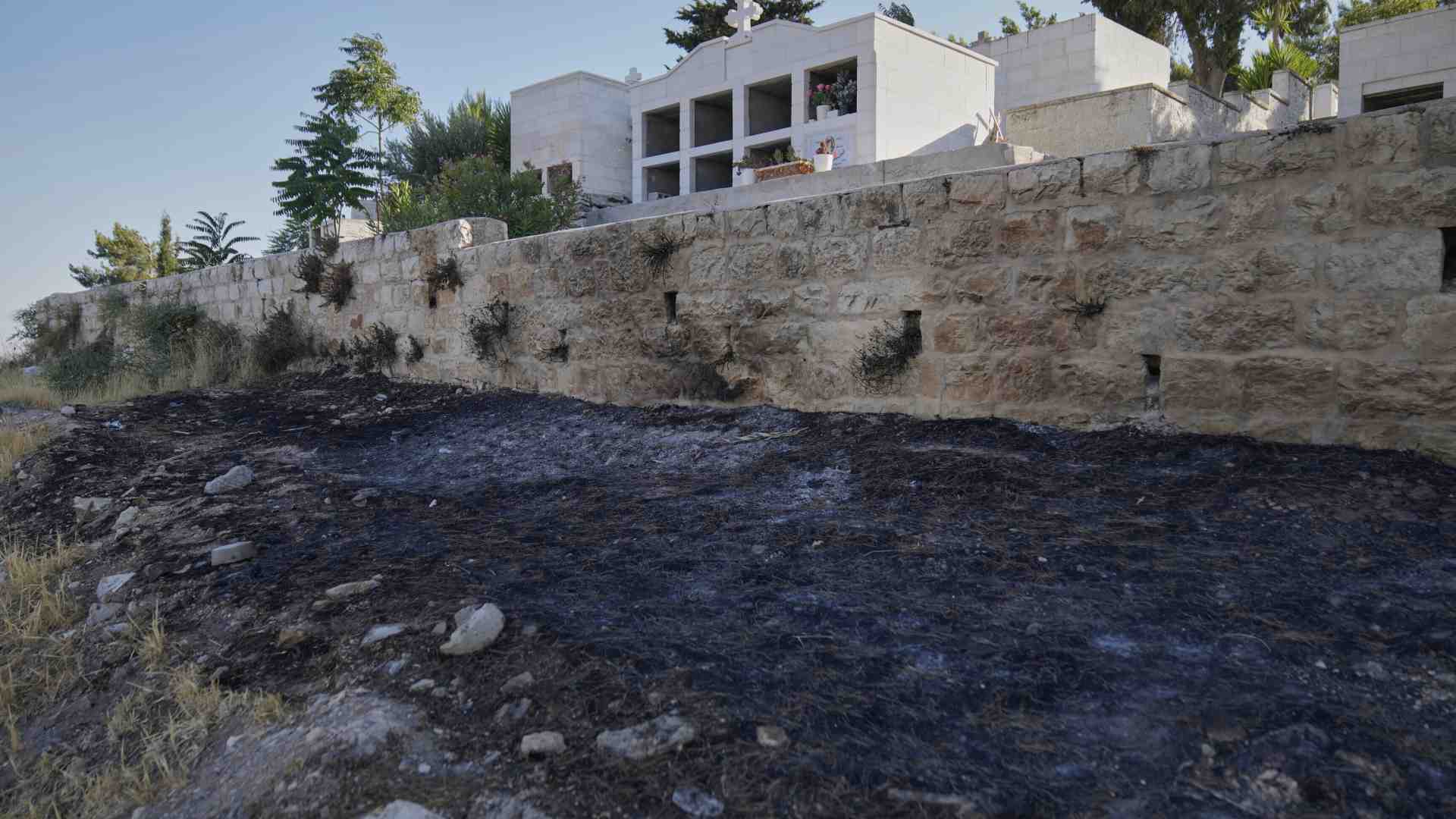 Le chiese bruciate in Cisgiordania sono un problema