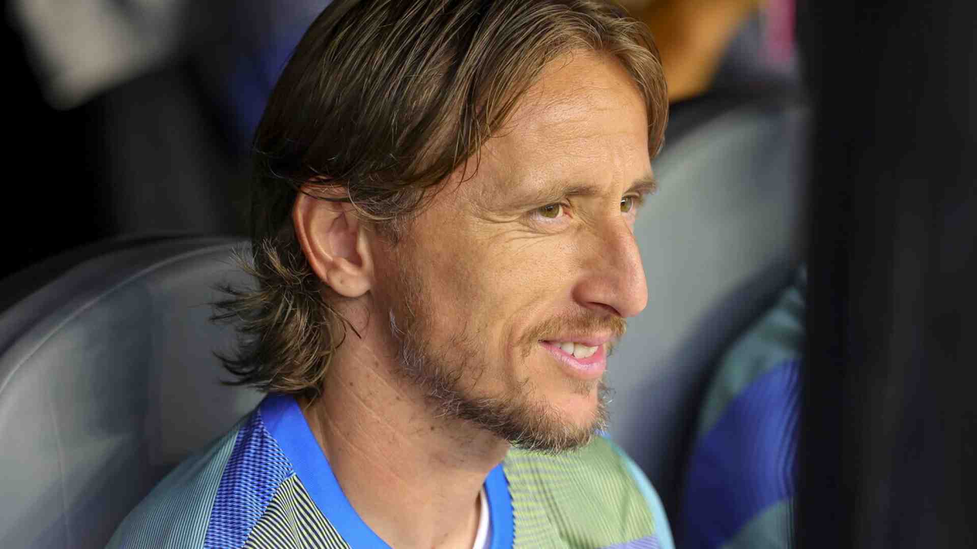 Dzeko, Modric e lo sguardo che illumina