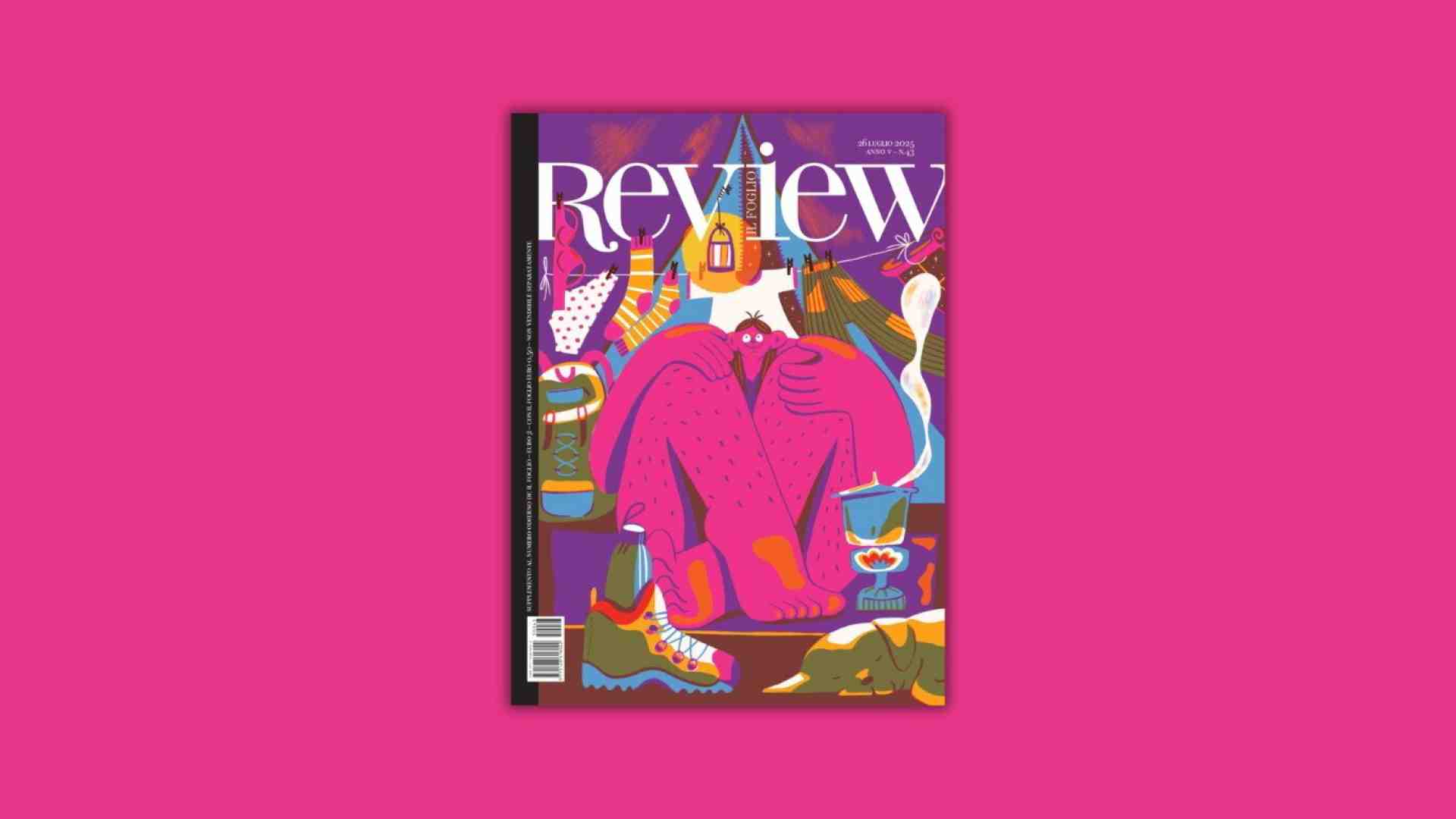 La copertina del Foglio Review raccontata da Maria Saccomanno