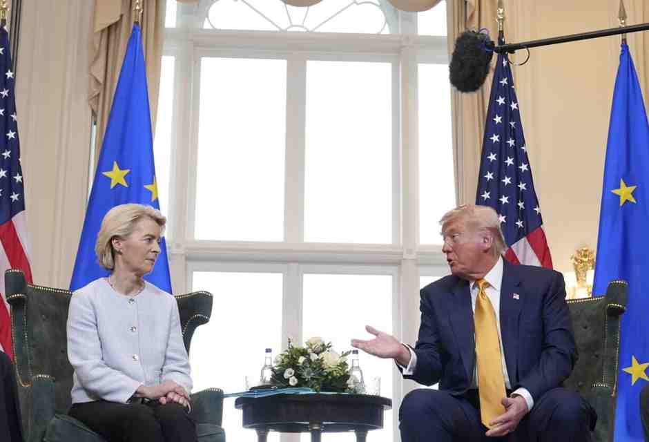 Sì, c’è un bicchiere mezzo pieno sui dazi