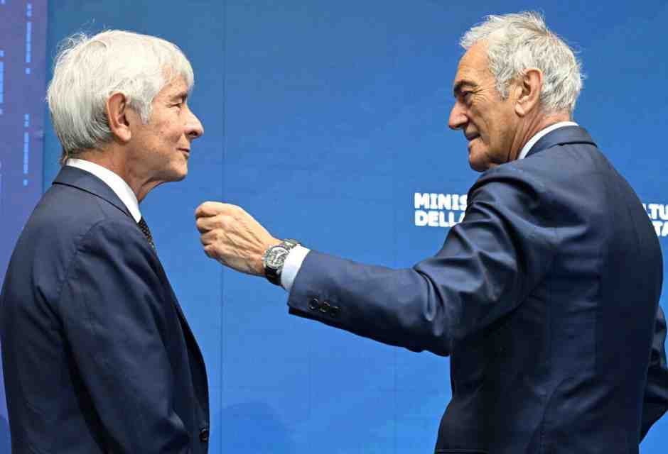 Il prossimo conflitto tra politica e sport è tra Gravina e Abodi