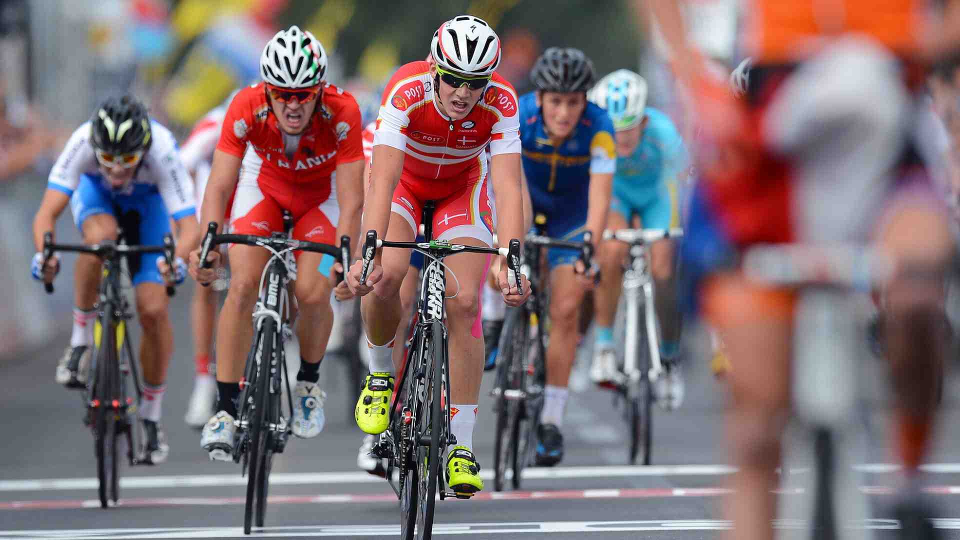 Il ciclista albanese terzo al mondiale juniores del 2013 a Firenze