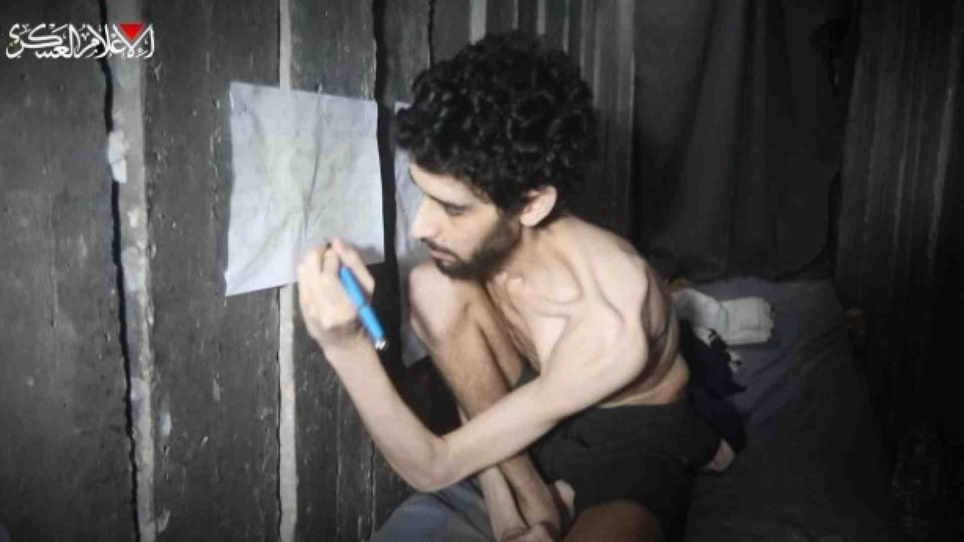 Il pudore dei media sull’ebreo pelle e ossa che si scava la fossa nella catacomba di Gaza