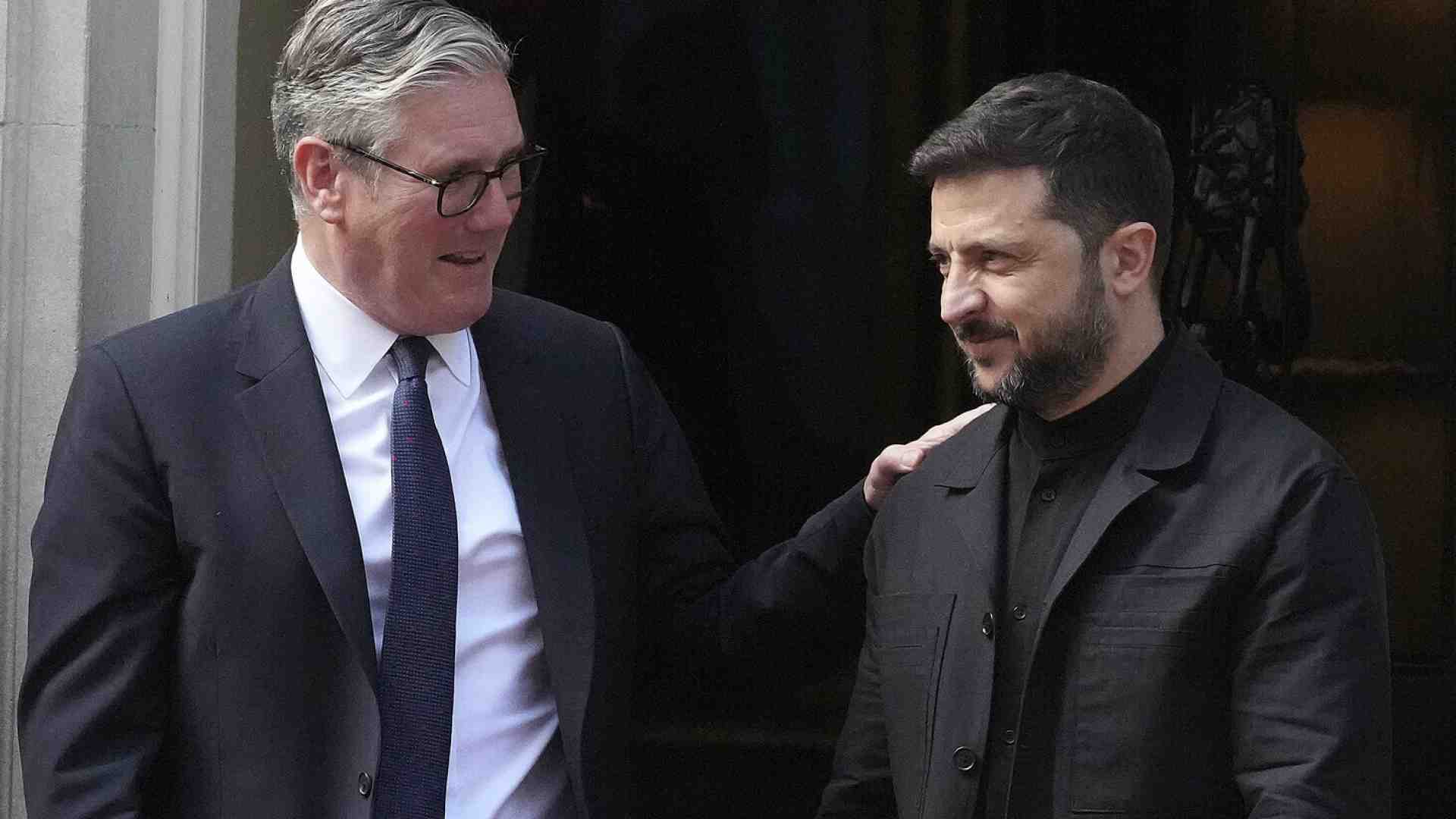 Zelensky e Starmer si incontrano a Downing Street