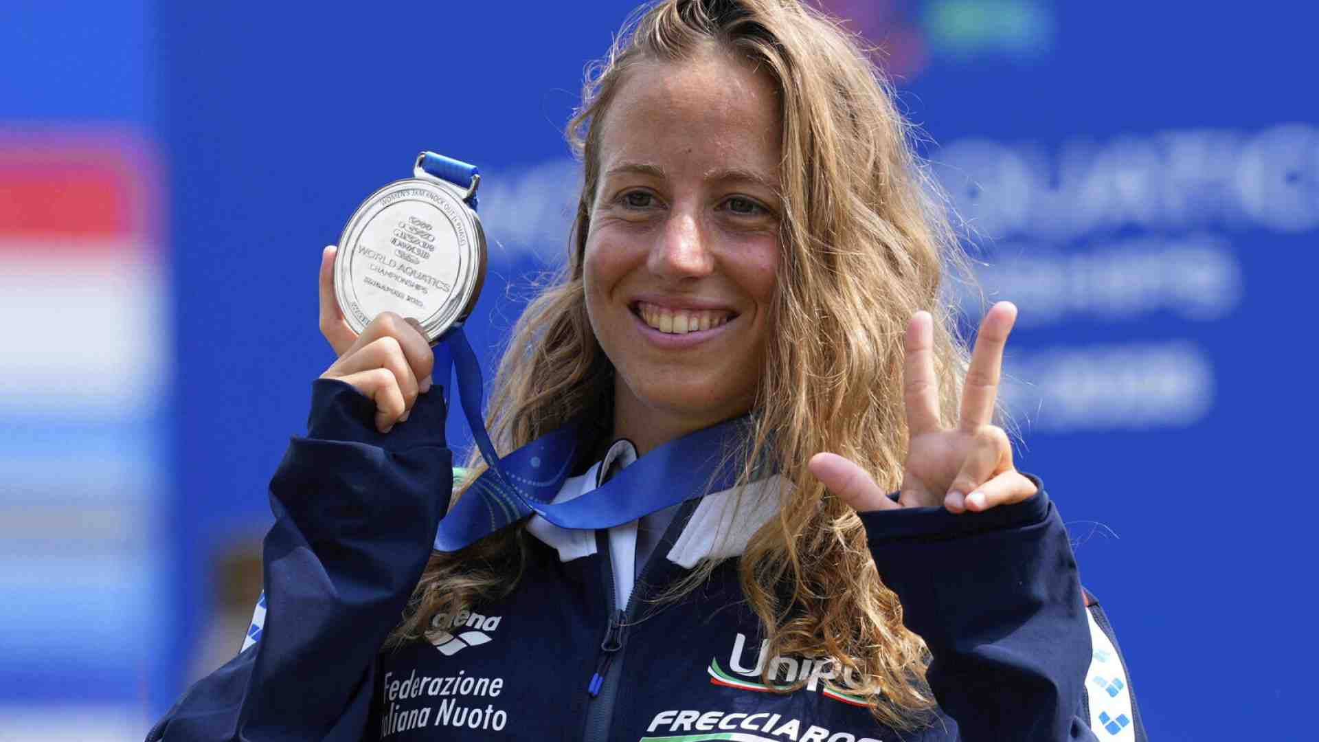 Oltre il nuoto c’è di più: Ginevra Taddeucci tra criminologia e ristrutturazioni